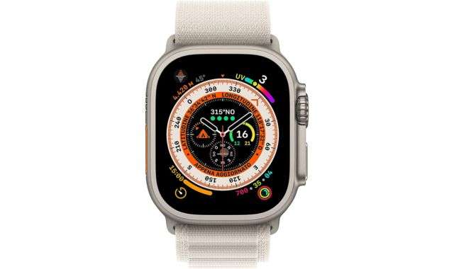 Apple Watch Ultra schermo