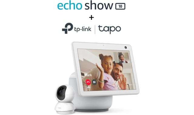 Echo Show 10 bundle telecamera