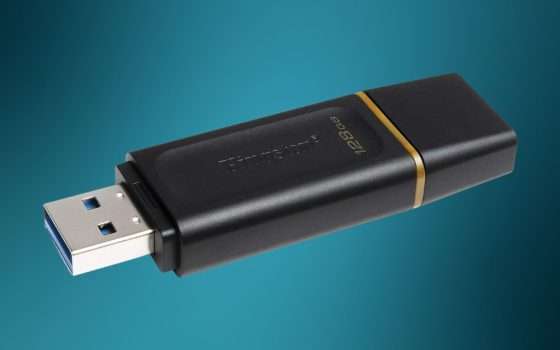 Flash Drive USB 3.2 Kingston 128GB a prezzo STRACCIATO su Amazon (-50%)