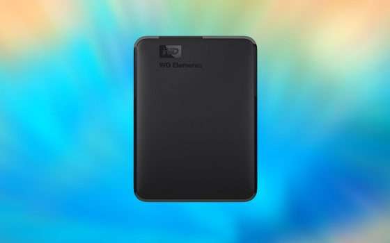 Hard Disk Esterno WD 1TB in offerta Amazon: solo 47,90€
