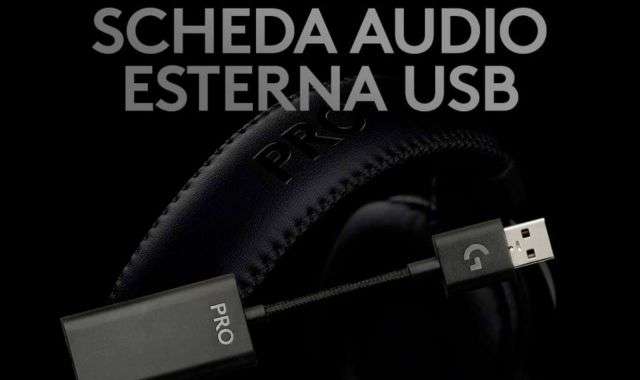 Logitech G Pro X scheda audio esterna