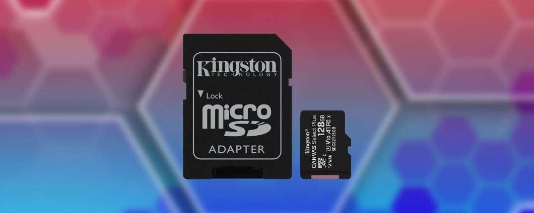 MicroSD Kingston 128GB a 8€ su Amazon: sta andando a ruba