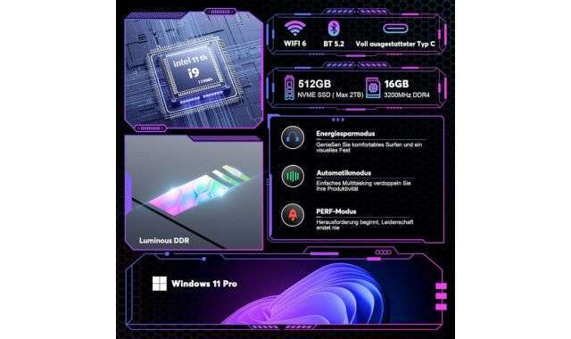 Mini PC AceMagic AD08 caratteristiche