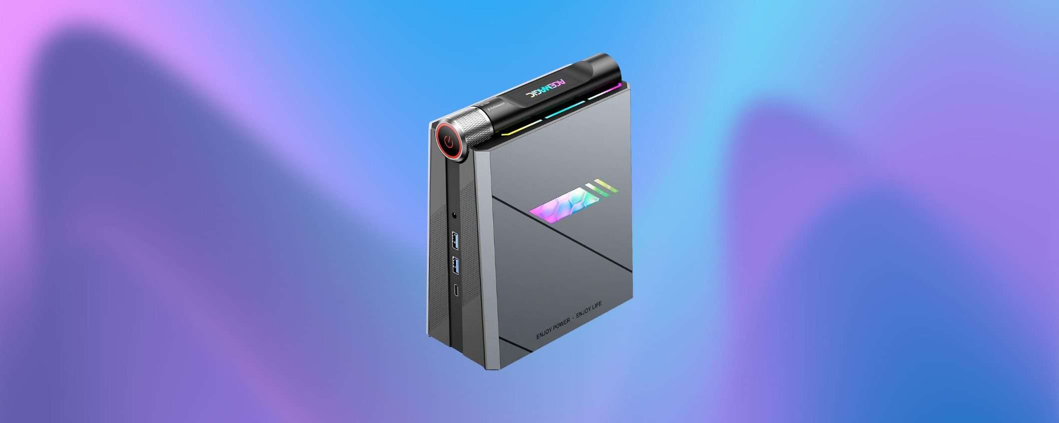 Mini PC con i9, 16GB RAM e SSD 512GB in DOPPIO SCONTO Amazon