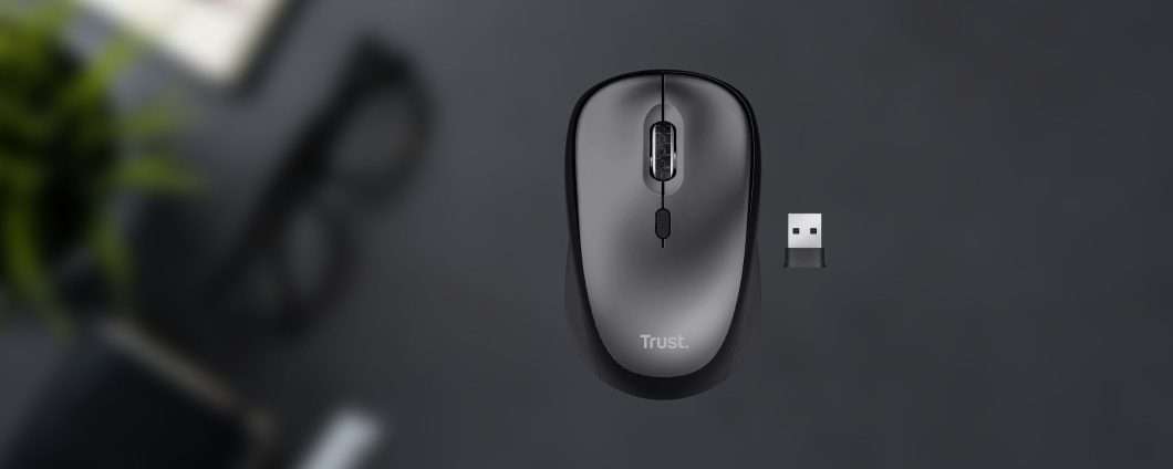Mouse wireless silenzioso Trust ad un SUPER PREZZO Amazon (-40%)