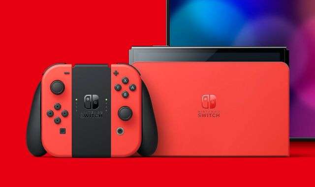 Nintendo Switch OLED rossa offerta