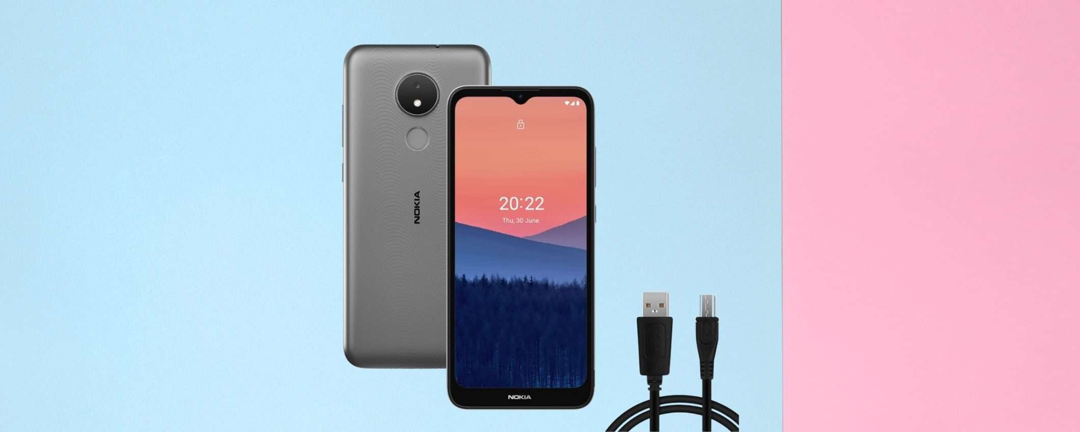 Nokia C12: smartphone economico a soli 87€ su Amazon