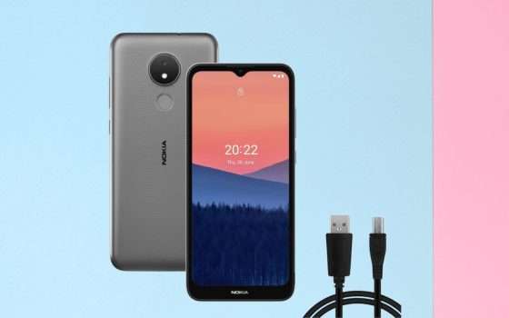 Nokia C12: smartphone economico a soli 87€ su Amazon