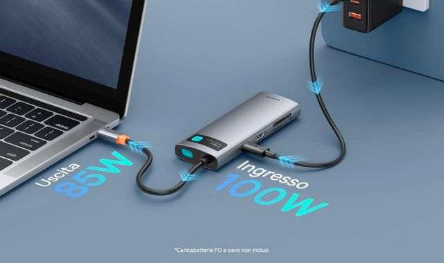 Potenza uscita ingresso Hub USB