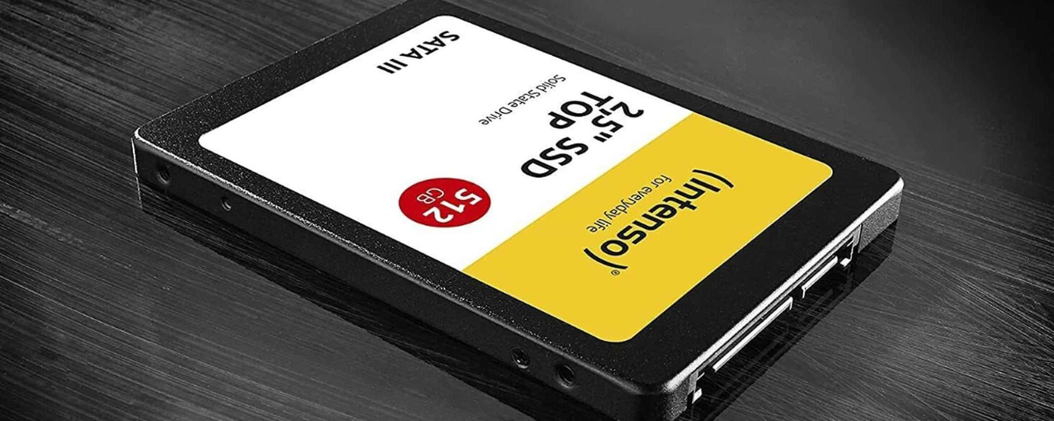 SSD Intenso a meno di 20 euro su eBay, con CODICE SCONTO SPECIALE