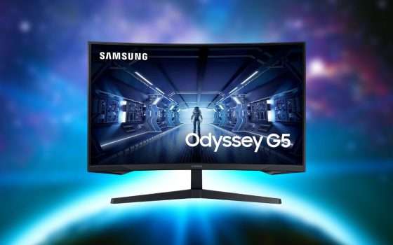 Monitor Samsung Odyssey G5 in CLAMOROSO SCONTO su eBay (-27%)