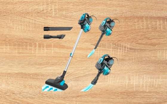 Scopa elettrica a 59 euro: SUPER OFFERTA Amazon (-40%)