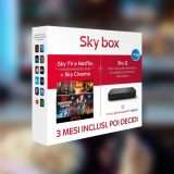 Sky Box con 3 mesi di Sky TV e Netflix in OFFERTA su Amazon (-31%)