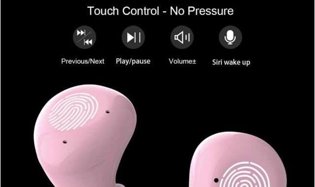 Touch control Auricolari bluetooth