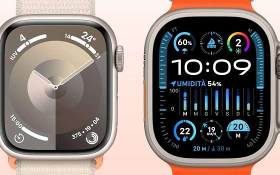 Apple Watch Series 9 e Ultra 2: svelate le capacità delle batterie