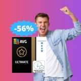 Antivirus AVG Ultimate: prezzo BOMBA su Amazon (-56%)