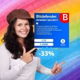 Bitdefender Internet Security 2023: MEGA sconto del 33%