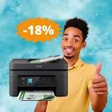Stampante Epson WorkForce: OTTIMO prezzo su Amazon (-18%)