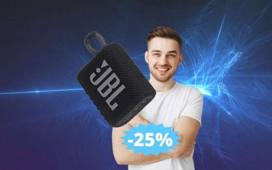 Speaker Bluetooth JBL GO 3: SUPER sconto su Amazon