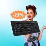 Tastiera e mouse Logitech MK120 in SUPER sconto su Amazon