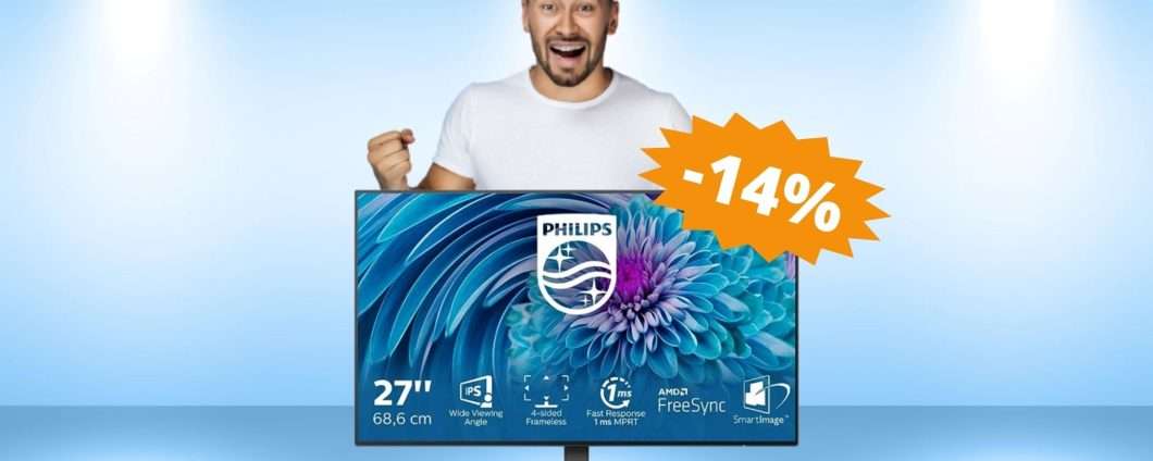 Monitor da Gaming Philips: finalmente in SCONTO su Amazon