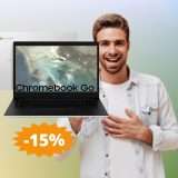 Samsung Galaxy Chromebook Go: prezzo IRRESISTIBILE