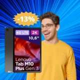 Tablet Lenovo Tab M10 Plus: una PROMOZIONE imperdibile