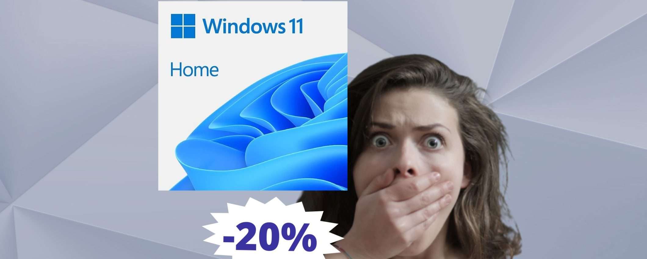 Windows 11 Home Edition: SUPER sconto del 20% su Amazon