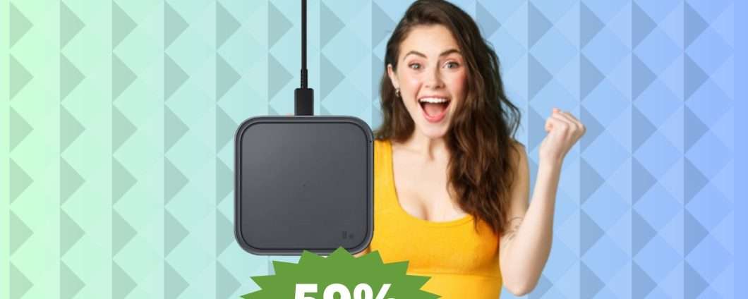 Samsung Wireless Charger: sconto FOLLE del 59%