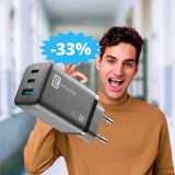 Caricabatterie Cellularline 65W: SUPER sconto del 33%