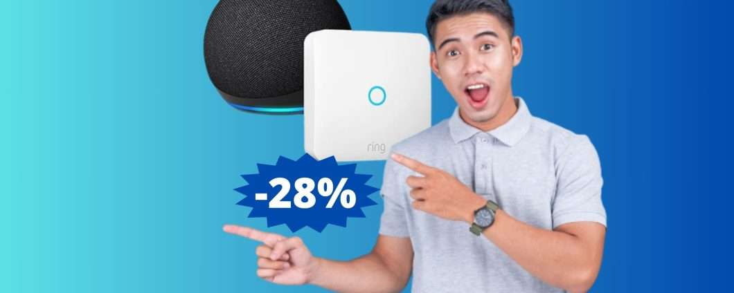 Amazon Echo Dot + Ring Intercom: MEGA sconto del 28%