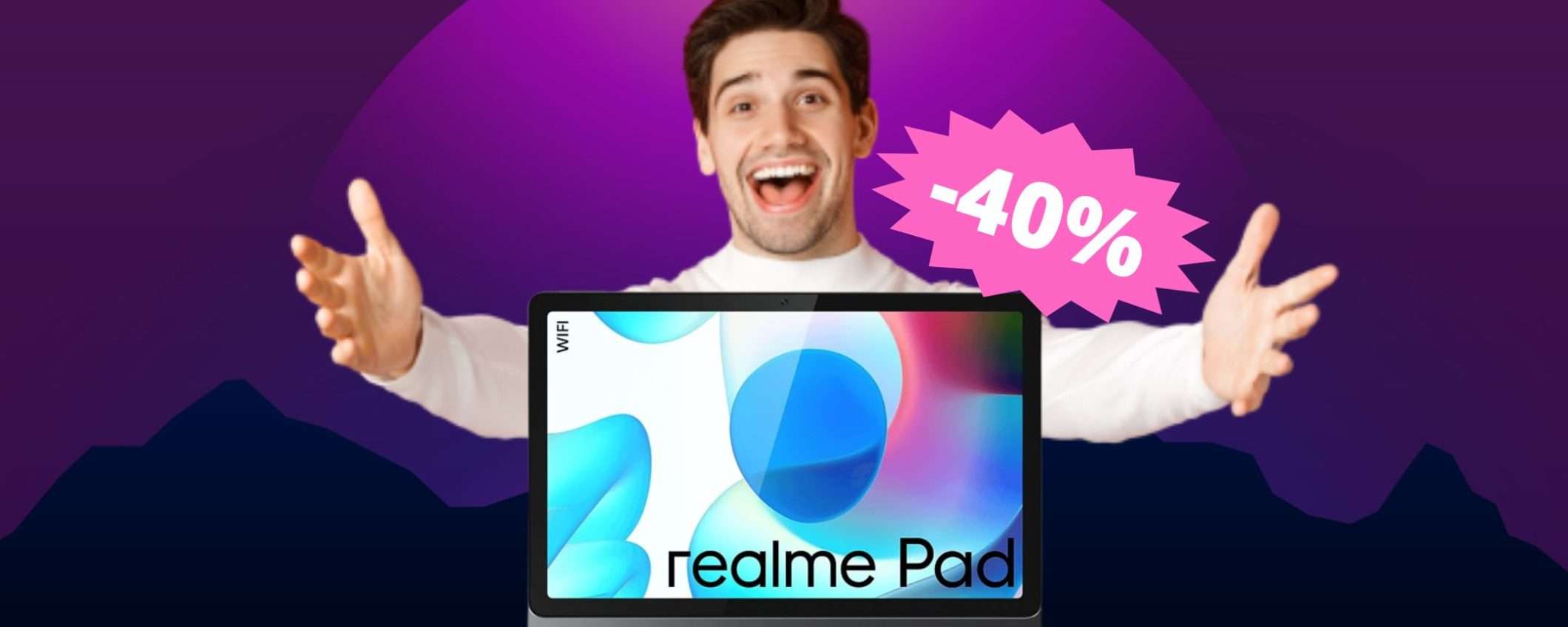 Tablet Realme Pad: INCREDIBILE sconto del 38% su Amazon