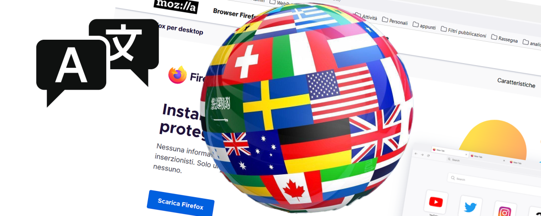 La nuova versione Firefox 117 presenta la traduzione integrata