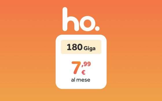 Ho 180GB PROMO: ora personalizzi il numero