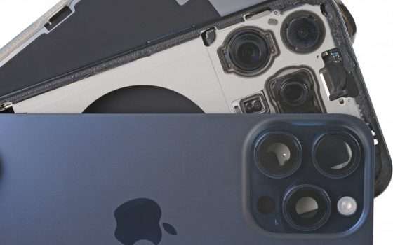iPhone 15 Pro Max: iFixit svela i segreti nascosti