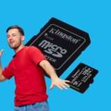MicroSD Kingston 128GB sotto i 10€ su Amazon
