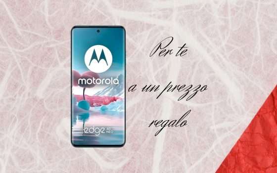 Motorola edge 40 NEO: (quasi) in REGALO su Amazon