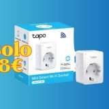 Presa Smart WiFi Tapo P100: a 8€ è un vero REGALO