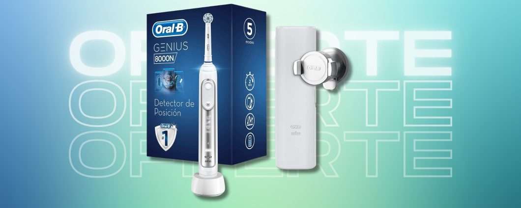 Lavarsi i denti in modo SMART: possibile con Oral-B Genius 8000N (69€)