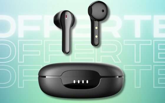 Auricolari Wireless 4 microfoni e batteria 32 ore: affare da 31€