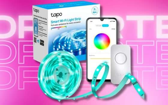 Striscia LED da 5metri da personalizzare: compatibile Alexa e Google