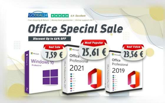 Licenza Microsoft Office a vita per Windows e Mac a soli 25,61€