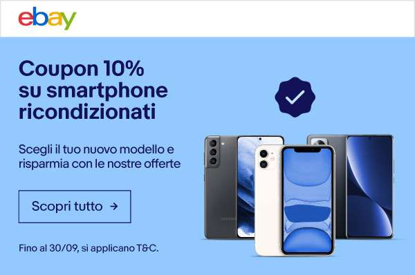 smartphone ricondizionati ebay promo