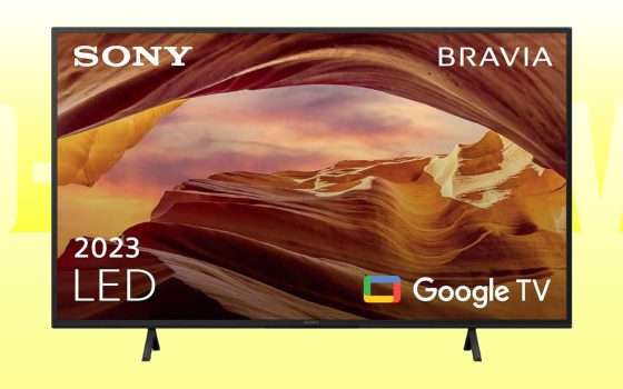 TV Sony da 43 pollici (modello 2023) a -200€: che affare