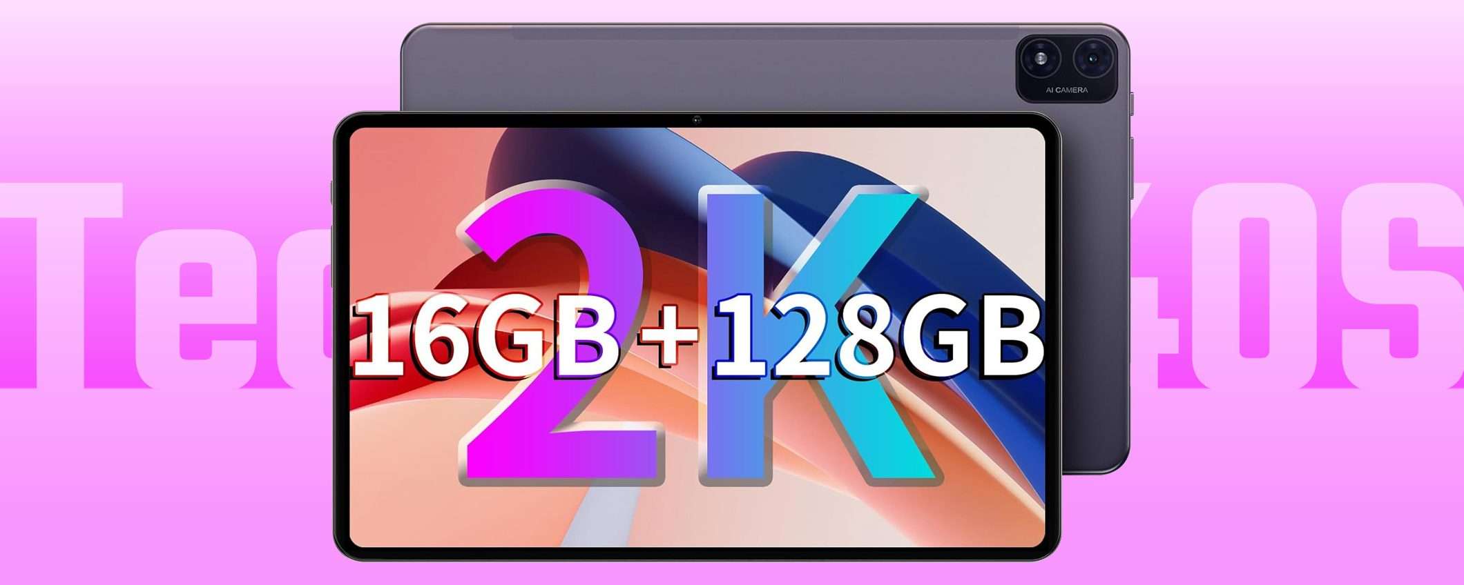 Crolla il prezzo del tablet 2K di Teclast (coupon)