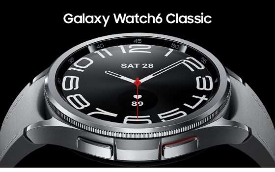 Samsung Galaxy Watch6 Classic da 47mm: grandiosa promozione su Amazon