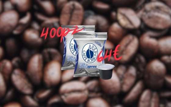 400 Capsule Nespresso Caffè Borbone a soli 64€