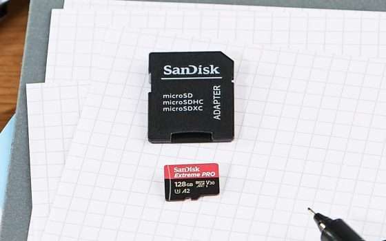 MicroSDXC SanDisk Extreme Pro da 128GB + adattatore SD e Rescue Pro Deluxe a soli 26€