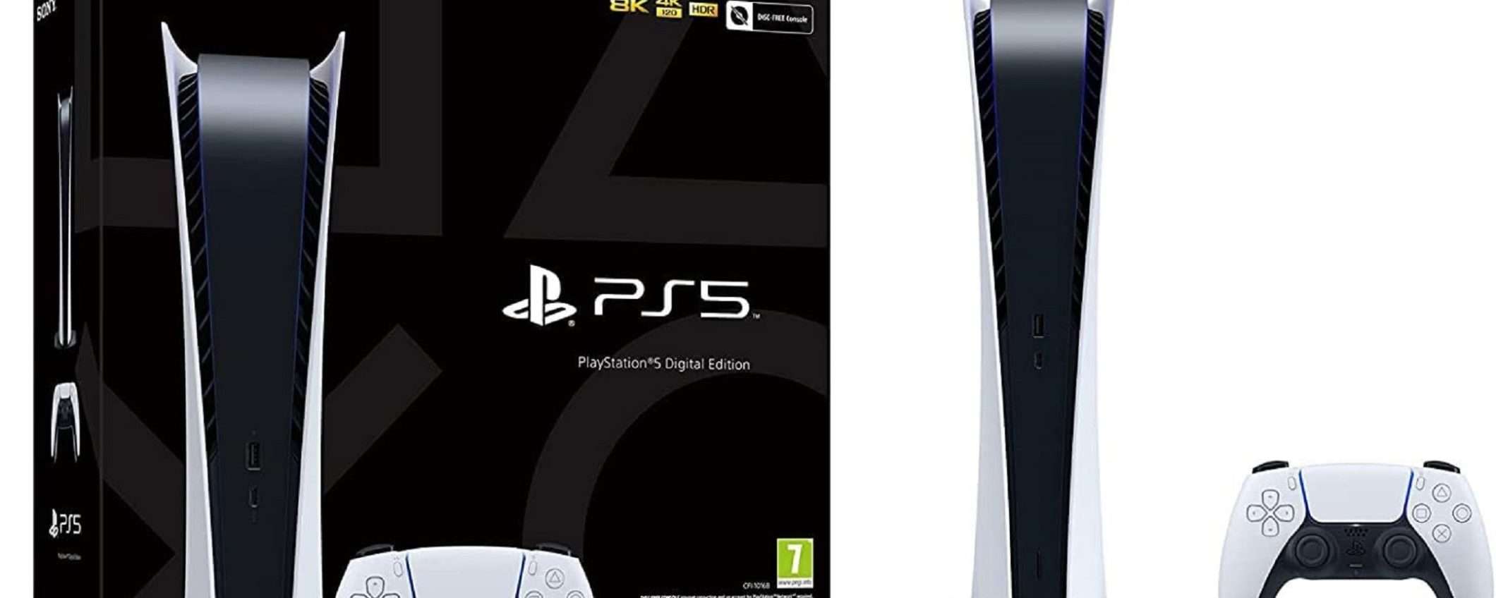 PlayStation 5 edizione Digitale: su Amazon la potete acquistare a soli 439€