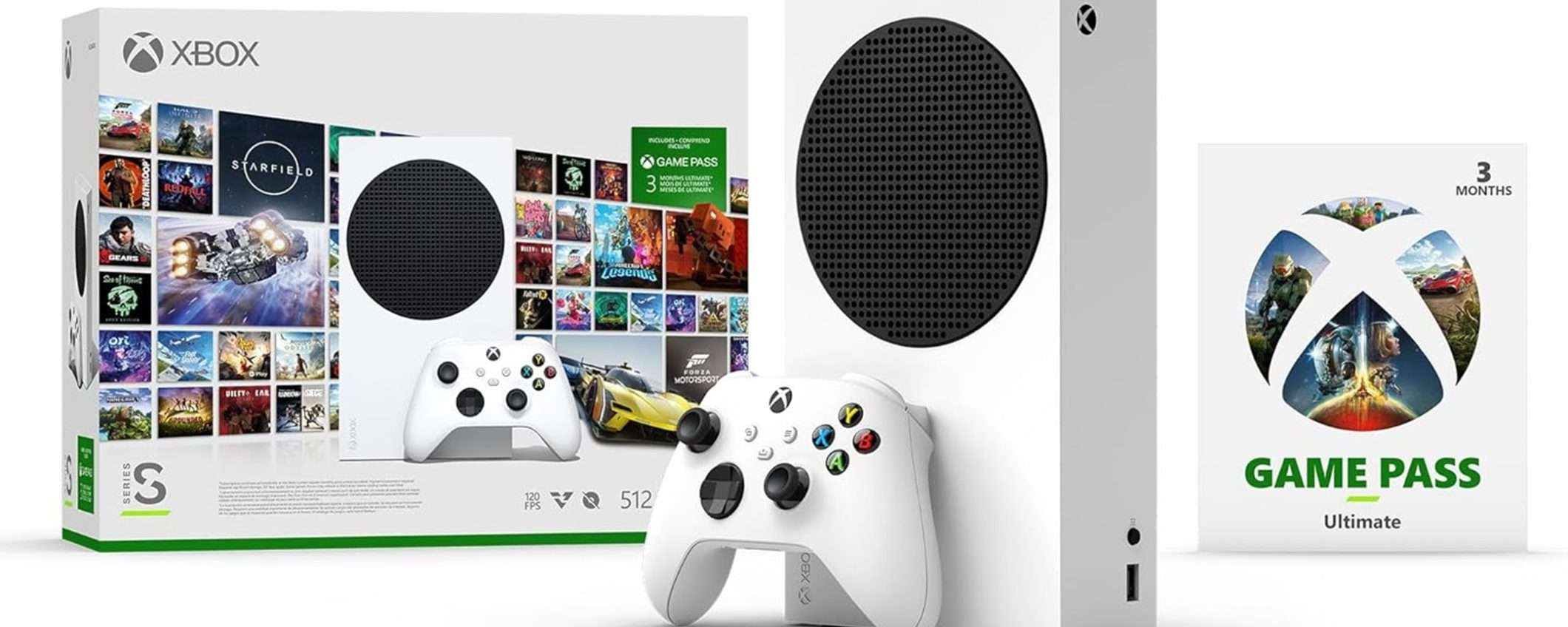 Xbox Series S + 3 mesi di Xbox GamePass Ultimate a soli 299€
